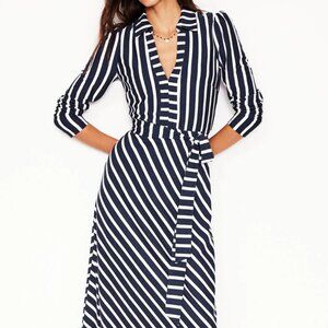 Boden Imogen Collared Jersey Dress size 12L